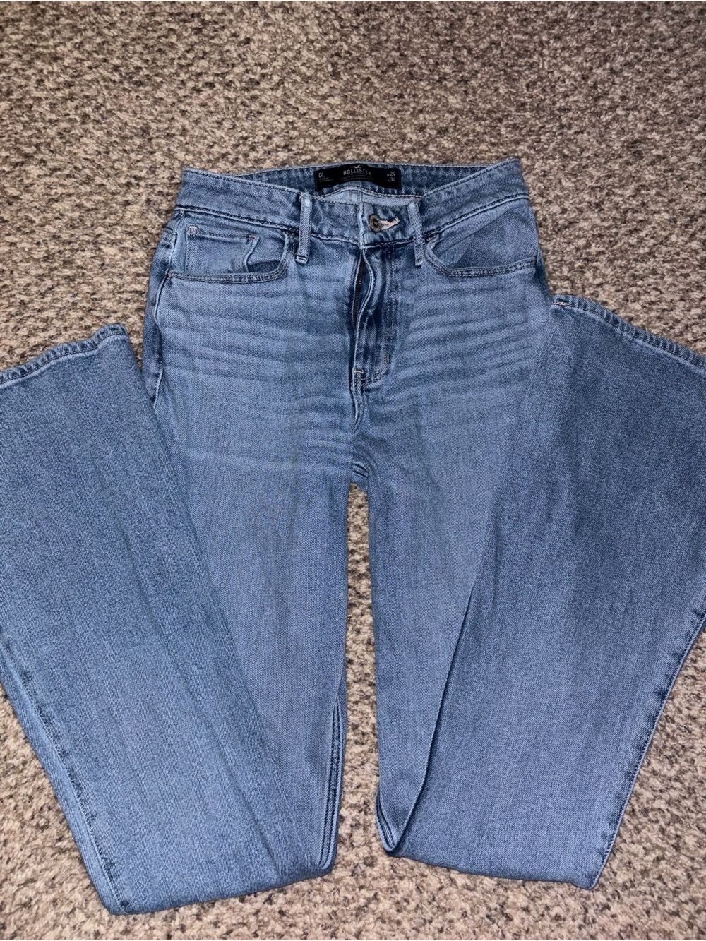 Women's Light Blue High-Rise Jeans